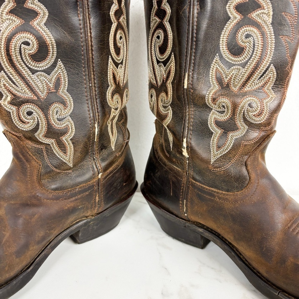 Double-H Men’s “R" Toe Work Oil Resisting Western Boots Sz 10 - Picture 6 of 11